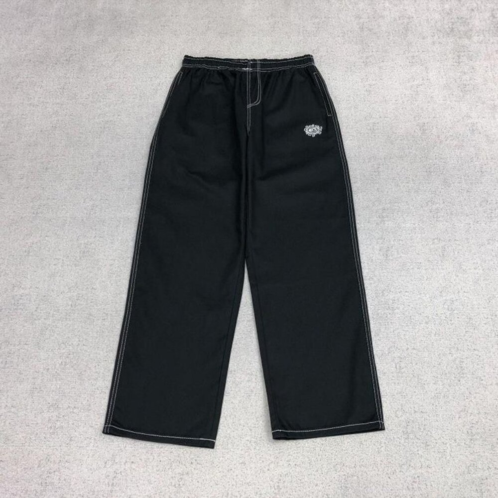 Always Black Loose Straight Lounge Pants